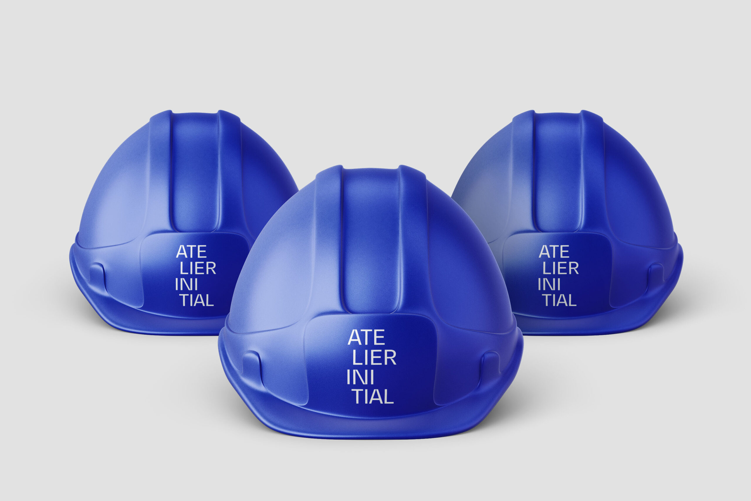 Casques de chantier Atelier Initial